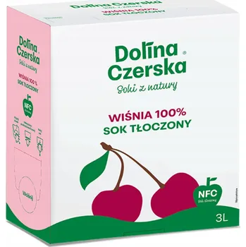 Višňová šťáva 100% lisovaná 3L NFC Dolina Czerska višeň