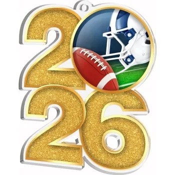 Poháry Bauer Akrylátová medaile MDA2026M26 | Americký fotbal