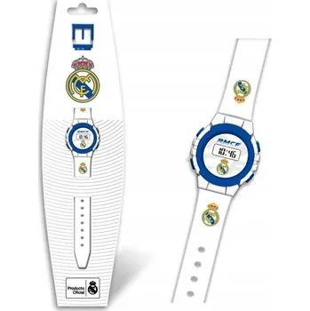 Hodinky REAL MADRID DĚTSKÉ DIGITÁLNÍ HODINKY BÍLÉ