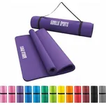 Gorilla Sports Podložka na jógu, 190 x 100 cm, fialová