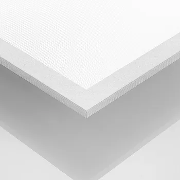 Lampička Prios LED panel Gelora, 80 cm, 4 000 K, stříbrná barva, hliník bílá, stříbrná LED 36 W celkem - Doprava zdarma