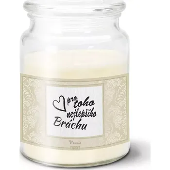 Svíčka Sablio Svíčka Pro toho nejlepšího bráchu - 500 g