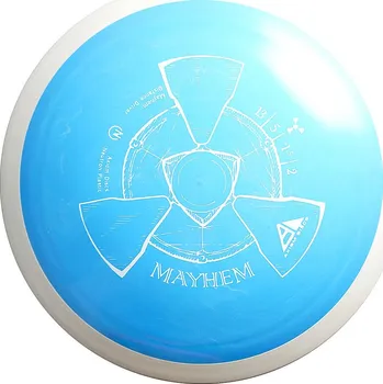 Disc golf Axiom Discs Neutron Mayhem 166g Žlutá/Modrá
