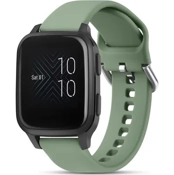 20 mm S 130–175 mm Silikonový řemínek pro Garmin Forerunner 55 645 245 Music Venu Sq 2 Venu 2 Plus Vivomove 3 Vivoactive 3 Sportovní pásek zelená