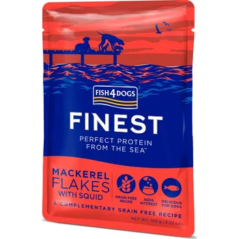 Krmivo pro psa FISH4DOGS Kapsička pro psy Finest makrela s olihní 100 g