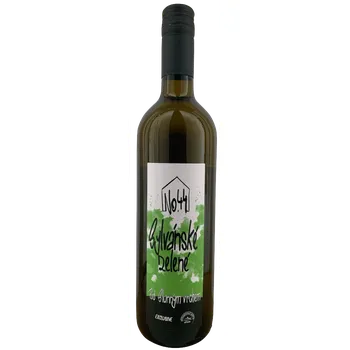 Víno Sylvánské zelené EXCLUSIVE 2024, výběr z hroznů, Vinařství No.44, polosuché