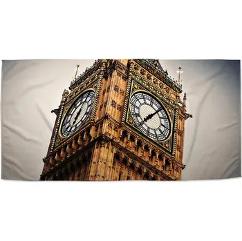 Osuška Sablio Ručník Clock tower - 30x50 cm