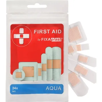Náplast Maják Fixaplast First Aid Aqua mix náplastí, 24 ks