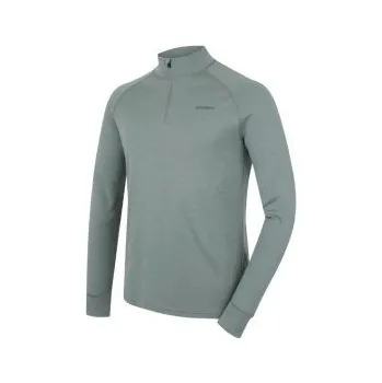 Pánská mikina Husky Aron Zip M faded green S; Zelená mikina + DÁREK DLE VÝBERU!