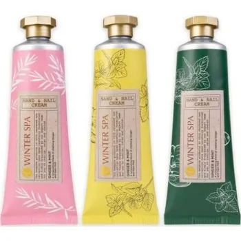 Péče o ruce Winter spa krém na ruce a nehty s vůní zázvoru a máty - 3 motivy/1 vůně 60 ml