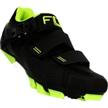 Pánská sportovní obuv FLR Boty se 2 suchými zipy + kliknutí FLR Elite F65 ČERNÁ|ŽLUTÁ