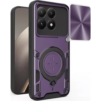 Pouzdro na mobilní telefon Kryt Xiaomi 15T Techsuit CamGuard Pro, fialový