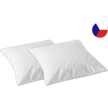 Dekorativní polštářek Damaškový dekorační polštářek 40x40 EXCELLENT BESTAR Lilie bílá