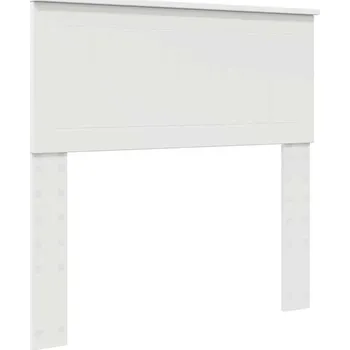 Čelo postele s čelo Bílá 90 cm Kompozitní dřevo