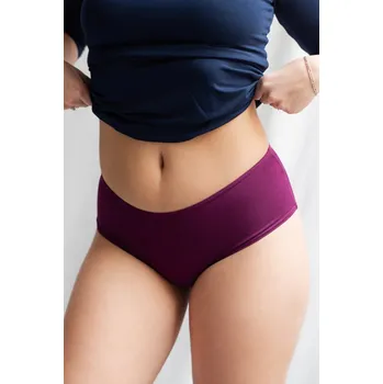 Dámské spodní prádlo Bambusové kalhotky švestkově fialové Velikost: XL