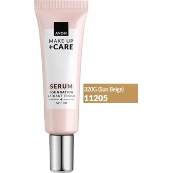 Make-up AVON Make Up + Care Podkladová Báze Sérum 3v1 SPF30 Foundation - 320N SUN BEIGE