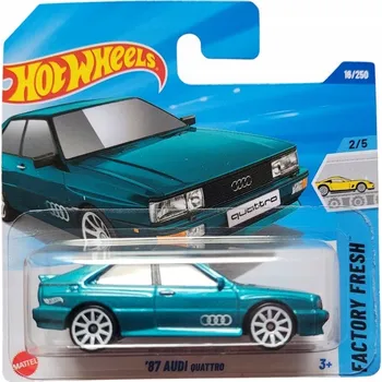 autíčko HOT WHEELS '87 AUDI QUATTRO HYW72-N521 16/250 FACTORY FRESH 2/5 2025