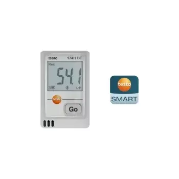 testo 174 H BT - Miniaturní záznamník pro měření teploty a vlhkosti s připojením Bluetooth® a aplikací