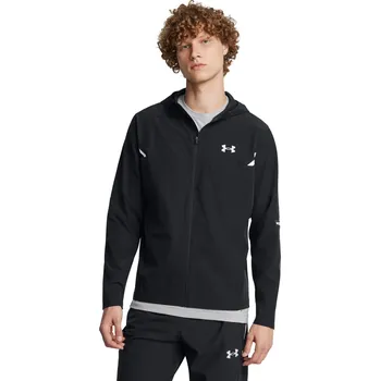 Pánská casual bunda Pánská bunda Under Armour Vanish Woven Utility Jacket-BLK - Pánské Under Armour černá 3257023