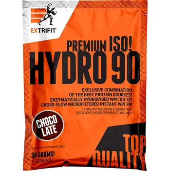 Protein VÝPRODEJ Extrifit Hydro Isolate 90 30 g chocolate Příchuť: Čokoláda - late