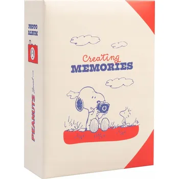 Fotoalbum Album na fotografie Snoopy Friendship pro 100 fotografií 10x15 cm Dárek pro děti