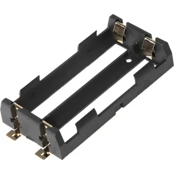 Elektronická stavebnice LaskaKit_cz Bateriový box 2x18650 SMD do DPS