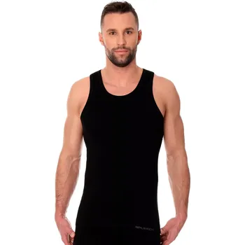 Pánské tílko Pánské tílko TA00540M BRUBECK Barva/Velikost: černá / XL/XXL