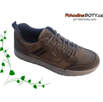 Pánská zdravotní obuv Pánské sportovní boty Imac s membránou hnědé 853358