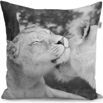 Polštář Sablio Polštář Lvice - 50x50 cm