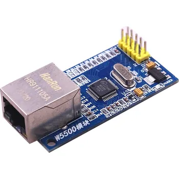 Elektronická stavebnice LaskaKit_cz Mini Ethernet modul W5500