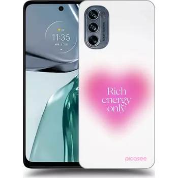 Pouzdro na mobilní telefon Picasee silikonový průhledný obal pro Motorola Moto G62 - Rich Energy