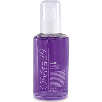 Vlasová regenerace OiVita39 Serum NoYellow - rozjasňující sérum pro blond vlasy