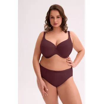 Podprsenka Poloměkká podprsenka Gaia BS 1058 Maxi Wine víno 90J