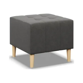 Taburet Taburetka ELMA tmavě šedá