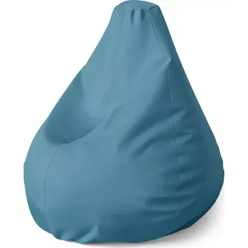 Sedací pytel Sablio Sedací vak Pear Bledě modrá: 140 x 100 x 25 cm