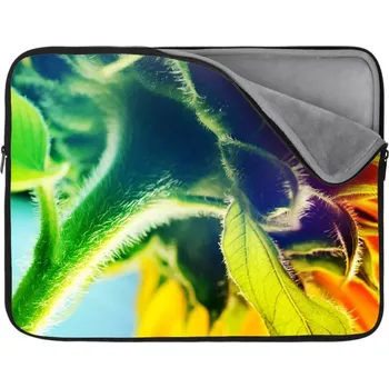 pouzdro na notebook Sablio Obal na notebook Duhová květina - 17"