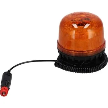 Maják Výstražný maják 12/24V oranžový LED SM825GH