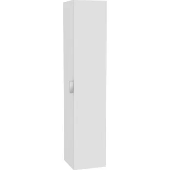 Koupelnový nábytek Vysoká skříňka Keuco Edition 11, 350 x 1700 x 370 mm, bílá/sklo bílé