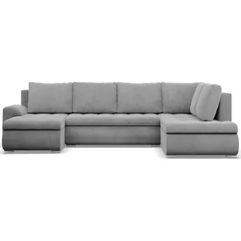 Sedací souprava Sedací souprava FORESTA Poso ve tvaru U, pravá světle šedá