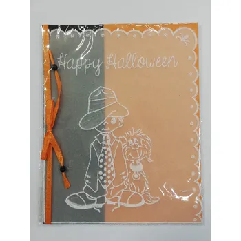 Ručně vyrobené přání - papírová krajka - č.9