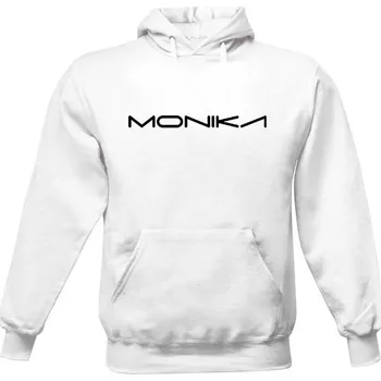 Pánská mikina Pánská mikina s kapucí s potiskem monika pánské