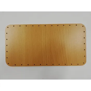 Dno na pletení pedigem BUK - obdélník - 25x13 cm