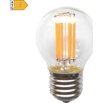 Žárovka LED Mini Globe Filament žárovka čirá P45 6W/230V/E27/6500K/780Lm/360°
