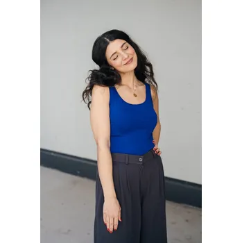 Bamboo tílko Marta královsky modré Velikost: S