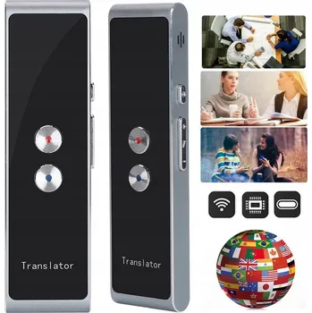 Zabezpečení domácnosti PŘENOSNÝ VÍCEJAZYČNÝ RUČNÍ TLUMOČNÍK, PRO VÝUKU, SCHŮZKY A CESTOVÁNÍ, WIFI