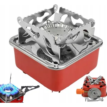 Turistický vařič TURISTICKÝ PLYNOVÝ VAŘIČ PŘENOSNÝ MINI POLNÍ