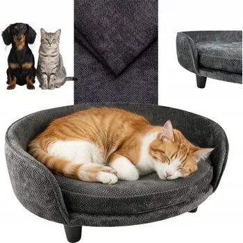 Pelíšek pro psa Pelíšek pro psy Pets heaven stříbrný 55 cm x 65 cm