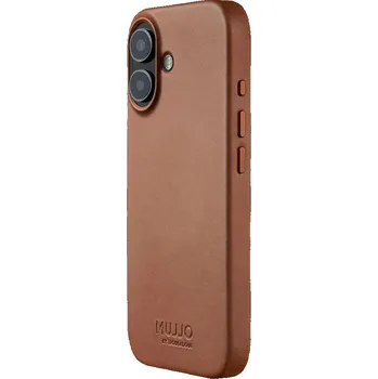 Pouzdro na mobilní telefon Zadní Kryt Mujjo pro Apple iPhone 17 hnědé