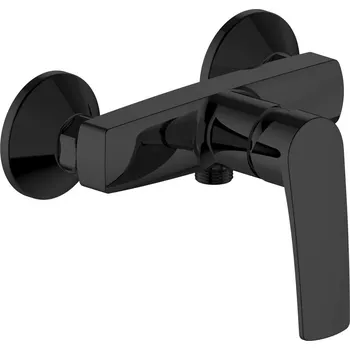 Vodovodní baterie SAMONA KORANA nástěnná sprchová baterie, černá mat 10221101B