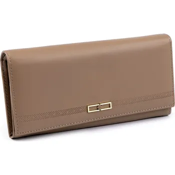 Peněženka Dámská peněženka 9,5x18,5 cm, velké, 15 béžová tmavá